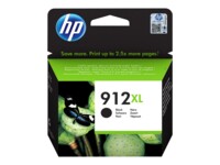 HP 912XL Sort 720 sider Blæk