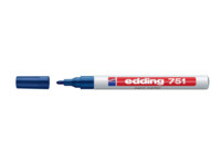 edding 751 paint Markør Blå