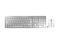 CHERRY DW 9100 SLIM Tastatur og mus-sæt Saks Trådløs
