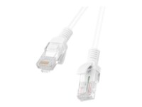 Lanberg CAT 6 Ikke afskærmet parsnoet (UTP) 5m Patchkabel Hvid RAL 9010