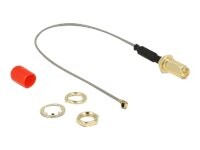 DeLOCK Antennekabel Koaksial 10cm Grey Grå