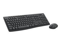 Logitech MK295 Silent Sæt med mus og tastatur Trådløs Tysk