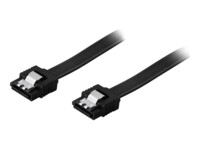 DELTACO Seriel ATA-kabel Sort 70cm