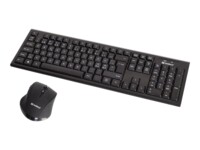 Sandberg DesktopSet Tastatur og mus-sæt Trådløs Norge