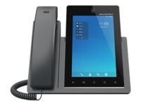 Grandstream GXV3470 IP-videotelefon IEEE 802.11a/b/g/n/ac/ax (Wi-Fi) / Bluetooth 5.0 Sort