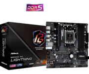 ASRock B650M PG Lightning Micro-ATX Socket AM5 AMD B650