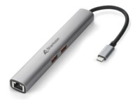 Sharkoon OfficePal Combo Adapter USB-C Dockingstation