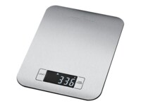 ProfiCook Køkkenvægt Rustfrit stål/sort