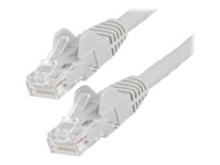 StarTech.com 10m LSZH CAT6 Ethernet Cable, 10 Gigabit Snagless RJ45 100W PoE Network Patch Cord with Strain Relief, CAT 6 10GbE UTP, Grey, Individually Tested/ETL, Low Smoke Zero Halogen - Category 6 - 24AWG CAT 6 Ikke afskærmet parsnoet (UTP) 10m Patchka