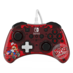 PDP Rock Candy: Mario Punch Controller Nintendo Switch, Nintendo Switch Lite, Nintendo Switch OLED Rød