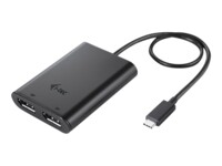 !i-tec USB-C dual Displa y Port Video Adapter 4K