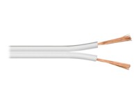 goobay Bulkhøjttalerkabel Hvid 50m