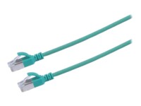 Prokord Slim CAT 6a U/FTP 30cm Netværkskabel Grøn