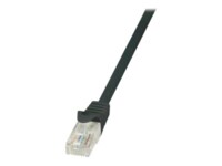 LogiLink EconLine CAT 6 Ikke afskærmet parsnoet (UTP) 1.5m Patchkabel Sort