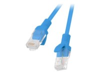 Lanberg CAT 5e Ikke afskærmet parsnoet (UTP) 25cm Patchkabel Blå RAL 5012