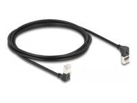 DeLOCK CAT 6a S/FTP 2m Patchkabel Sort