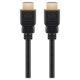 Series 2.1 8K Ultra High Speed HDMIâ„¢ Cable with Ethernet, certified, 1 m, black - High speed cable for 8K@60 Hz