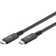 goobay Kabel USB-C 4.0              0,8m  60196