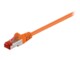 goobay CAT 6 SFTP, PiMF 1.5m Netværkskabel Orange