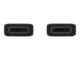 Samsung EP-DA705 USB Type-C kabel 1m Sort