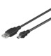 goobay USB-kabel 3m Sort