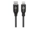 goobay Lightning-kabel 1m Sort