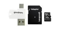 GOODRAM 128GB microSDHC class 10 UHS I + adapter + czytnik