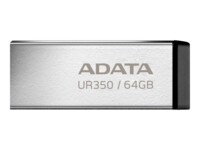 ADATA UR350 64GB USB 3.2 Gen 1 Sort Sølv