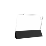 Zagg Crystal Palace Beskyttelsescover Sort Transparent Apple 13-inch iPad Pro Wi-Fi, Wi-Fi + Cellular