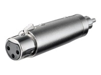 goobay Lyd adapter Sølv