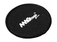 MAGMOJI Badge Good Vibes Only Logo badge Sort Sølv