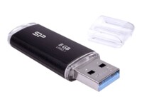 SILICON POWER Blaze B02 8GB USB 3.0 / USB-C Sort Transparent