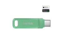 SanDisk Ultra Dual Drive Luxe 256GB USB 3.2 Gen 1 / USB-C USB stick Grøn