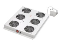 DIGITUS Professional DN-19 FAN-4-SRV Racktag med 2 blæsere 1-pack Grå