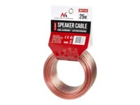 Maclean MCTV-510 Bulkhøjttalerkabel Gennemsigtig 25m