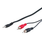 goobay Audiokabel 1.5m Sort