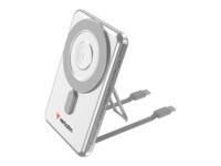 Verbatim Charge 'n' Go Trådløs power bank 5000mAh 20Watt 1xUSB-C Sølv