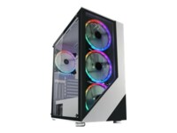 LC Power Gaming 803W Lucid_X Tower ATX Sort Hvid