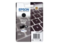 Epson 407 Sort 2600 sider Blæk C13T07U140