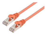 Prokord CAT 6 Foldet uskærmet snoet par (F/UTP) 50cm Netværkskabel Orange