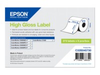 Epson Pressestempel skæreetikette 105 x 210 mm 273etikette(r) C33S045730