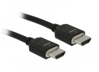 Delock HDMI-kabel med Ethernet 3m Sort
