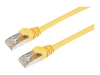 Prokord CAT 6 Foldet uskærmet snoet par (F/UTP) 3m Netværkskabel Yellow