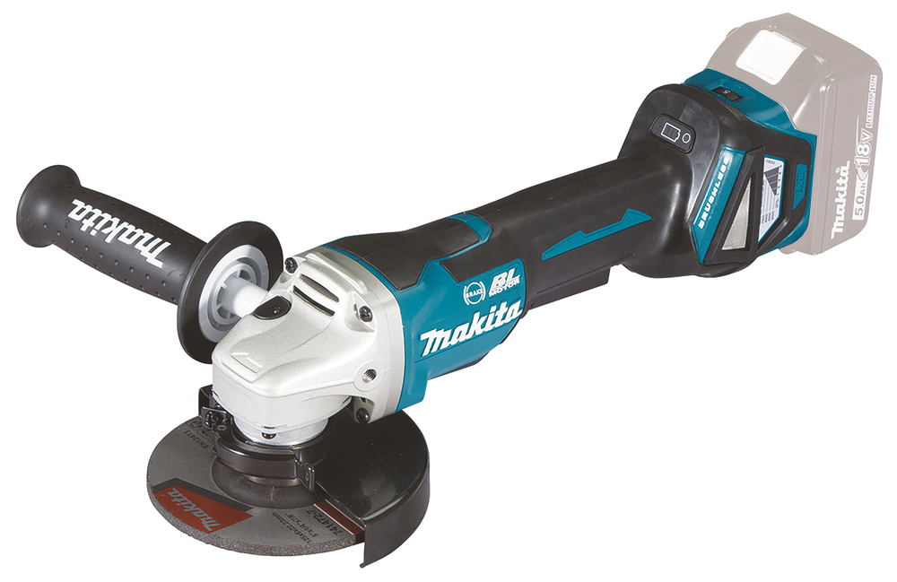 Makita DGA517 Vinkelsliber 18V Batteri og lader ikke inkluderet