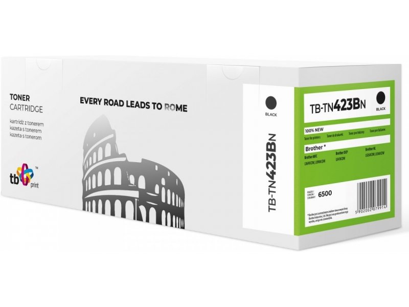 !Toner for Brother TN423 TB-TN423BN BK 100% new
