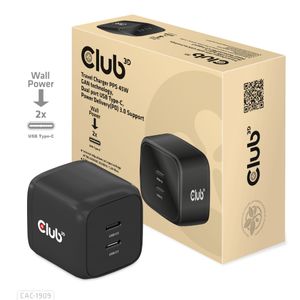 Club 3D Adapter 45Watt 2xUSB-C