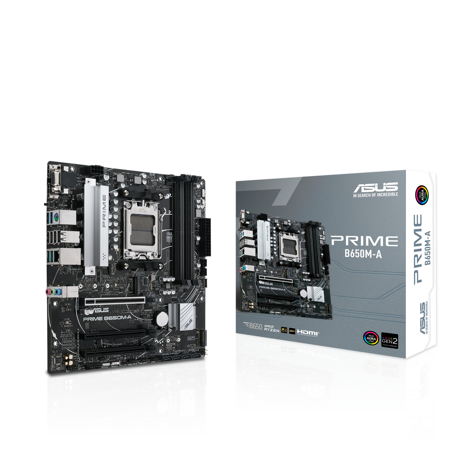 ASUS Prime B650M-A Micro-ATX AM5 AMD B650