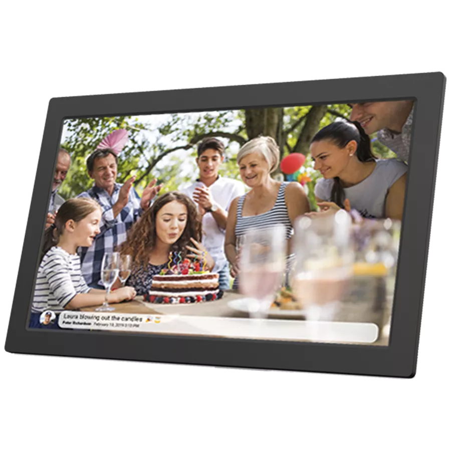 Denver PFF-2160 Digital fotoramme 21.5' Sort