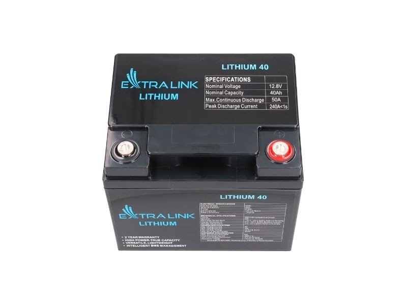 EXTRALINK BATTERY ACCUMULATOR LITHIUM LIFEPO4 12.8V 40AH