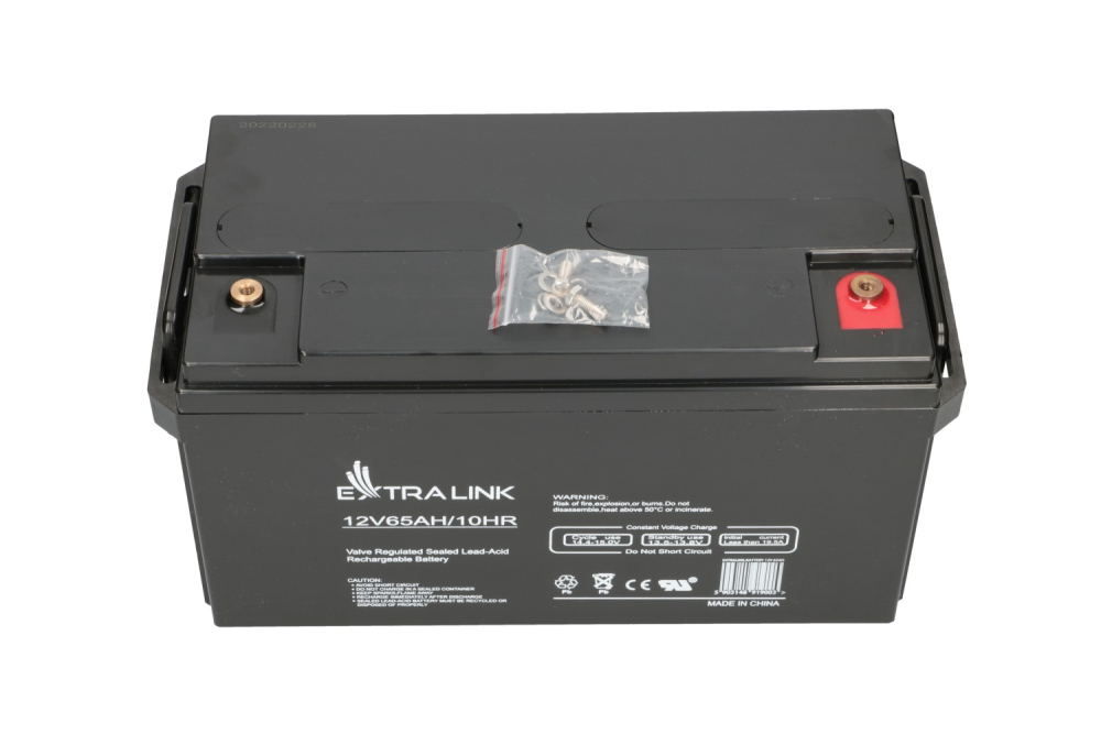 EXTRALINK AKUMULATOR BATTERY ACCUMULATOR AGM 12V 65AH